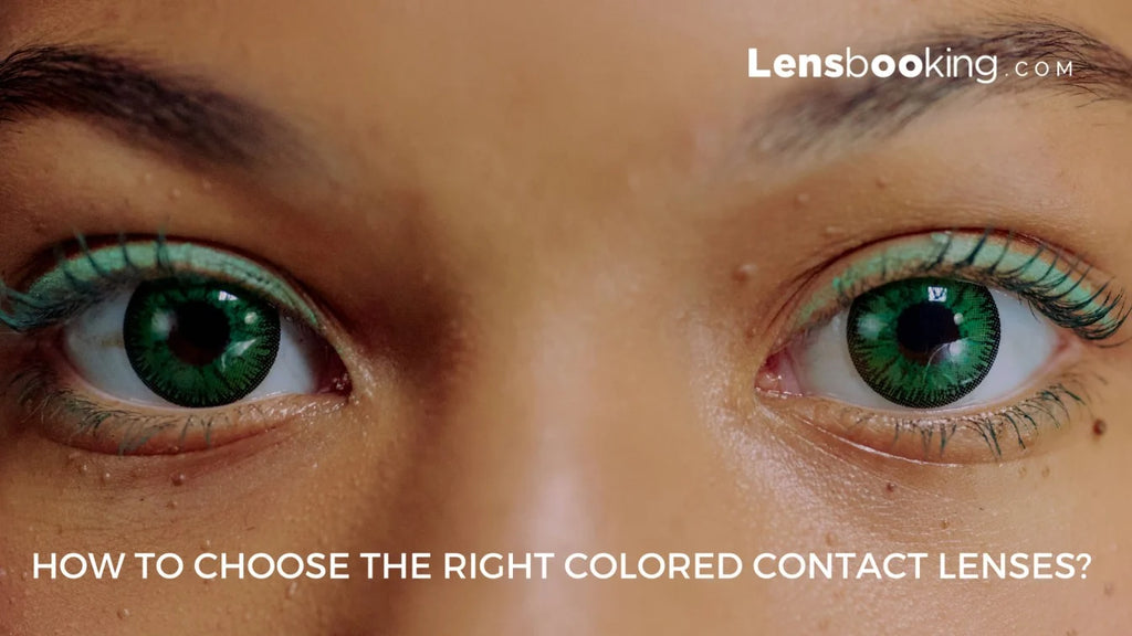 How to choose the right colored contact lenses?