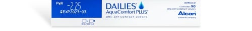 DAILIES AquaComfort Plus 90 pk