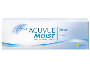 1 Day Acuvue Moist Contact Lenses 30 pack