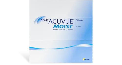 Acuvue Moist Daily 90 pack contact lenses