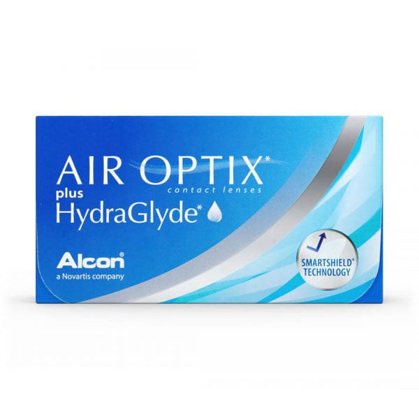 Air Optix plus Hydraglyde Contact Lenses 6 pack