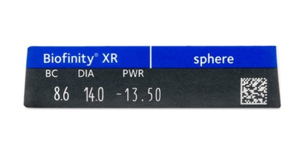 Biofinity XR Contact Lenses 3 pack prescription
