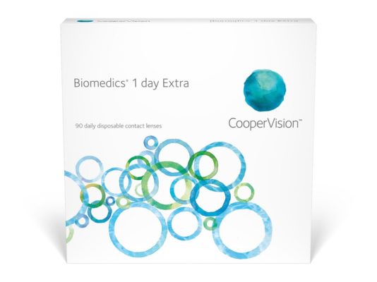 Biomedics 1 Day Extra Contact Lenses 90 pack