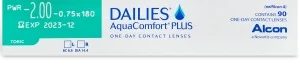 Dailies AquaComfort Plus Toric Contact Lenses 30 pack prescription