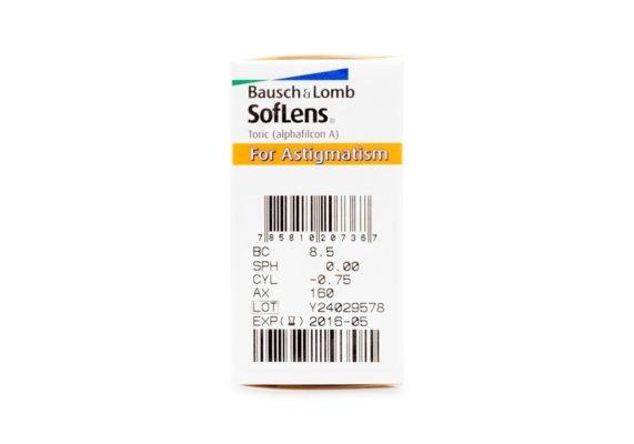 Soflens for Astigmatism 6 pack prescription