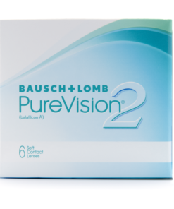Bausch + Lomb PureVision2 Contact Lenses 6 pack
