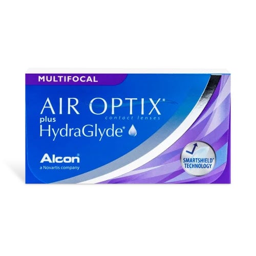 Air Optix plus Multifocal Hydraglyde Contact Lenses